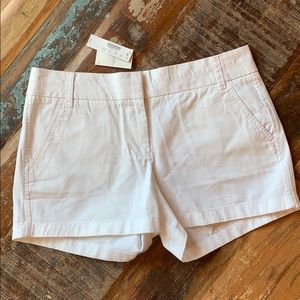 White J. Crew Chino Shorts! NEW WITH TAGS!